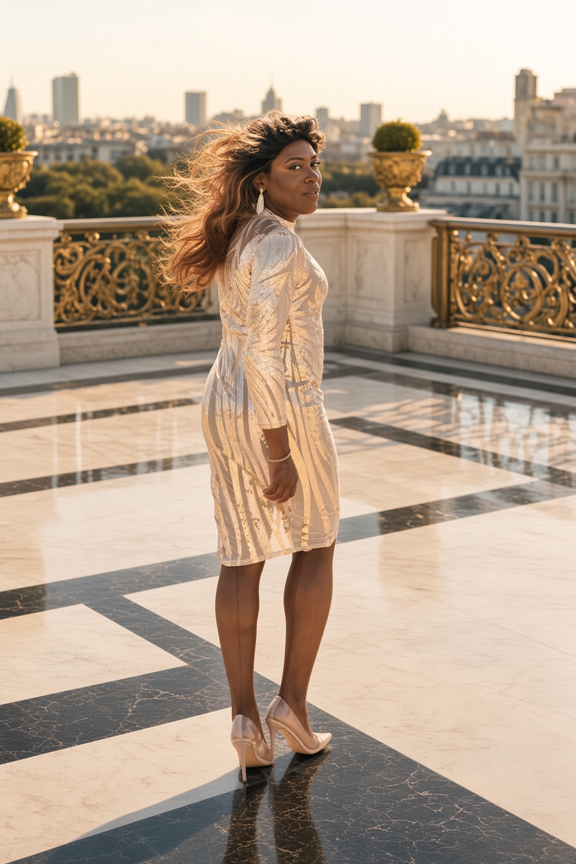 Aria Amore editorial portrait